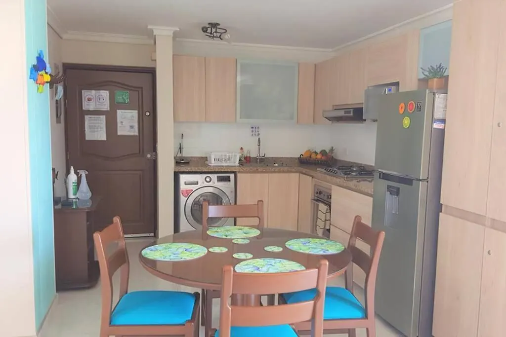 Hermoso Apartamento En El Condominio Nuevo Rodadero 圣玛尔塔 公寓